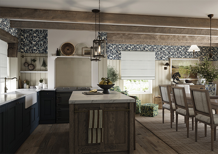 Orchard, Silent Night - Roman Blind - Image 6